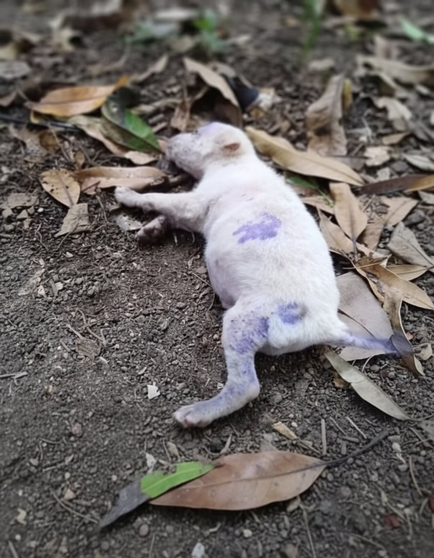 Mystery of the Purple Puppy: Tragic Discovery Stuns Remote Indian Village