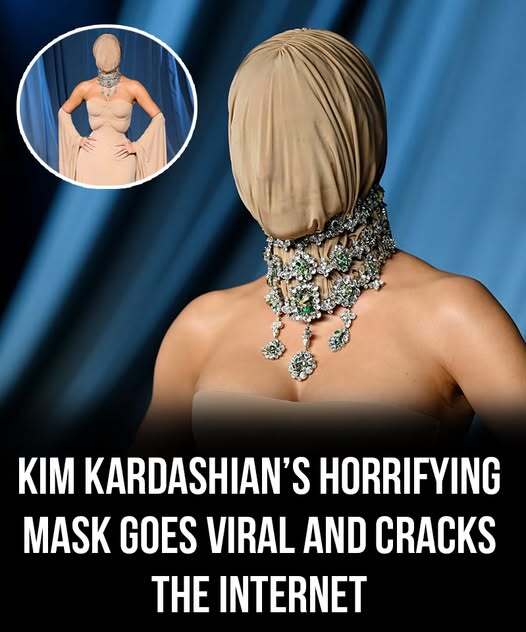 Kim Kardashian’s strange mask sparks wild reactions online