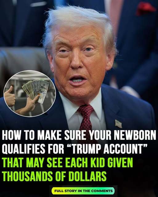 How to make sure your newborn qualifies for Trump’s $1,000 payout