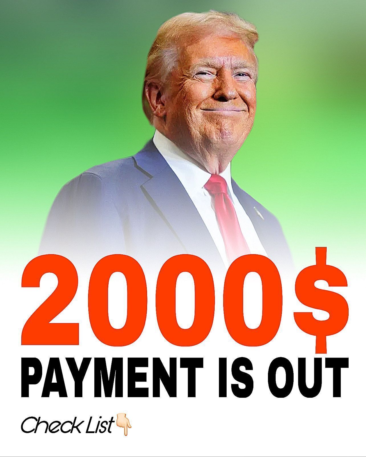 Trump Claim of an Exact Date for $2,000 Checks!