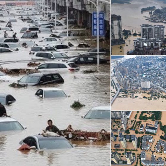 BREAKING: Catastrophic Floods Devastate China — Cities Submerged, Tens of Thousands Displaced