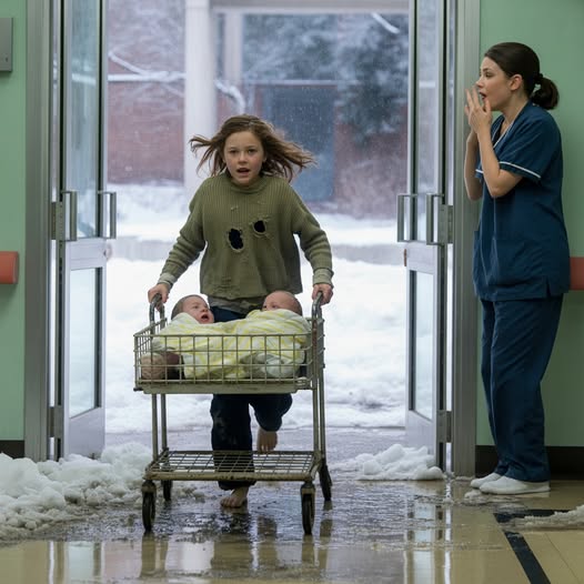 My Mommy Has Been Sleeping for Three Days, How a Barefoot Seven-Year-Old Pushed a Wheelbarrow for Miles to Save Her Newborn Twin Brothers