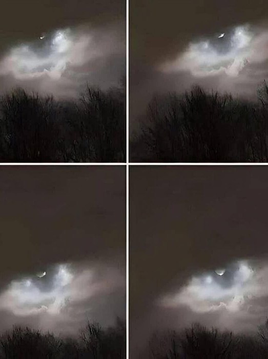 My brother took this photo just 21 km from our house