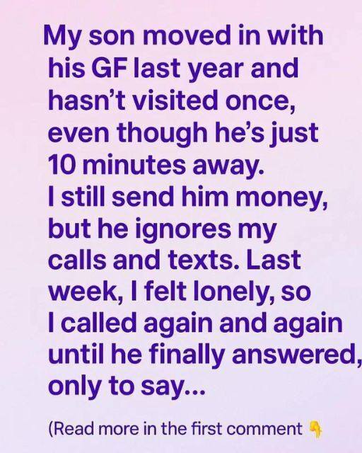 My Son Lives 10 Minutes Away — But Hasn’t Visited in a Year, Until a Stranger Knocked